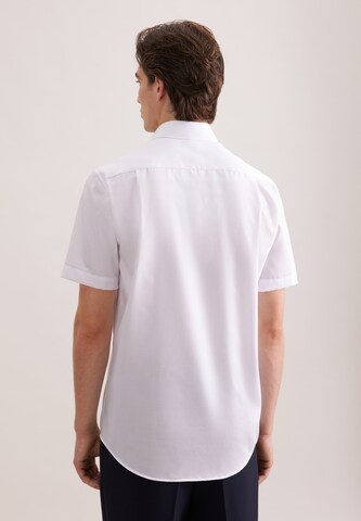 SEIDENSTICKER Regular Fit Businesshemd 'Schwarze Rose' in Weiß