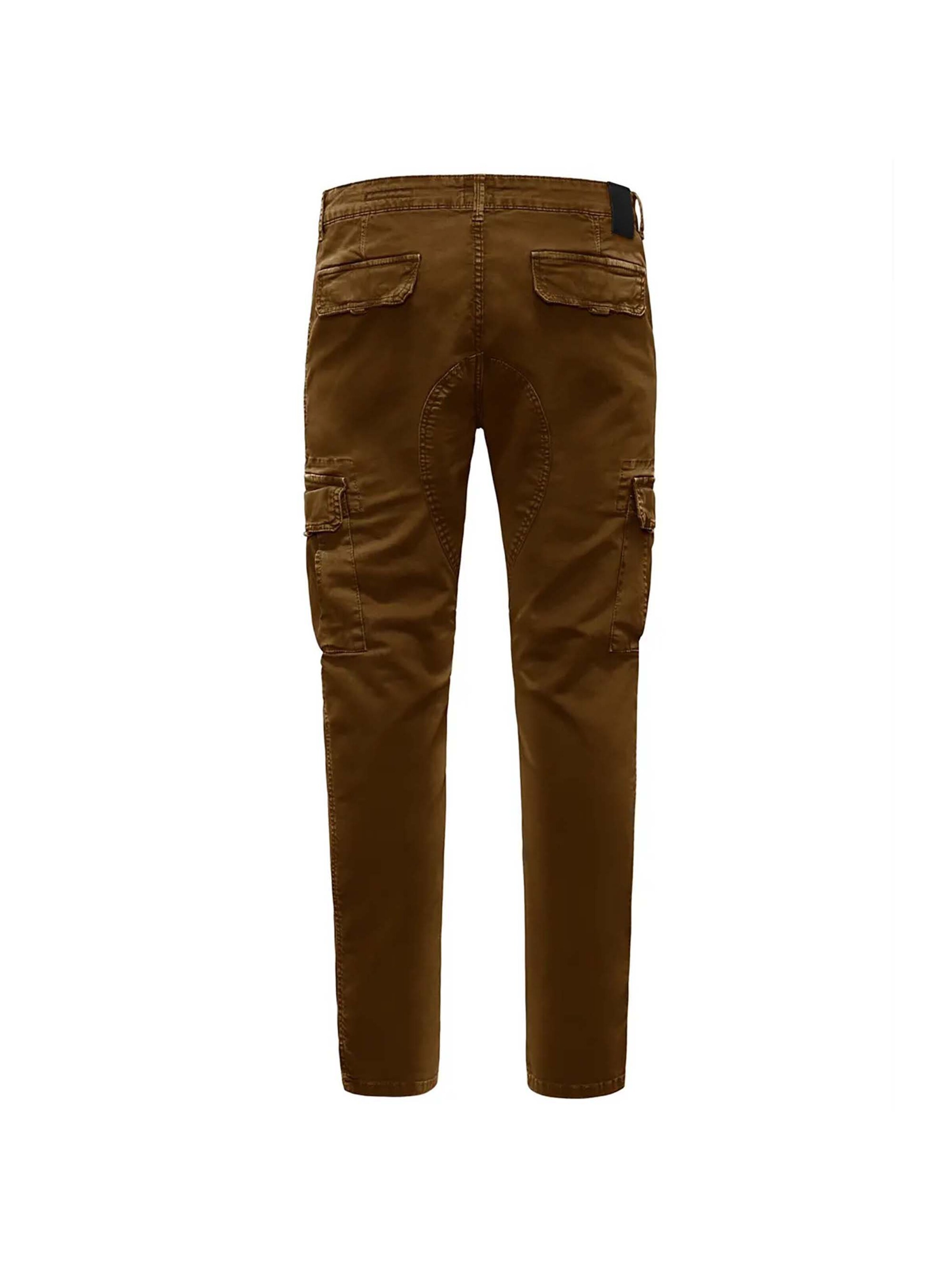 BOMBOOGIE Slim fit Trousers in Brown