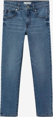 MANGO KIDS Slimfit Jeans i blå: forside