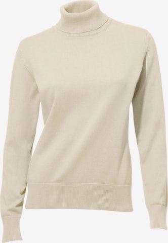 heine - Pullover em branco: frente