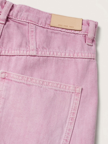 MANGO Regular Jeans 'Aimee' in Pink