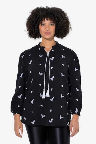 Angel of Style Bluse in Schwarz: Vorderseite