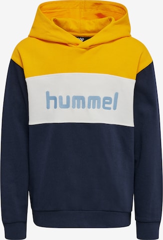 Hummel Athletic Sweatshirt 'Morten' in Blue: front