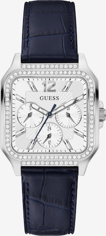 Orologio analogico 'Deco' di GUESS in blu: frontale