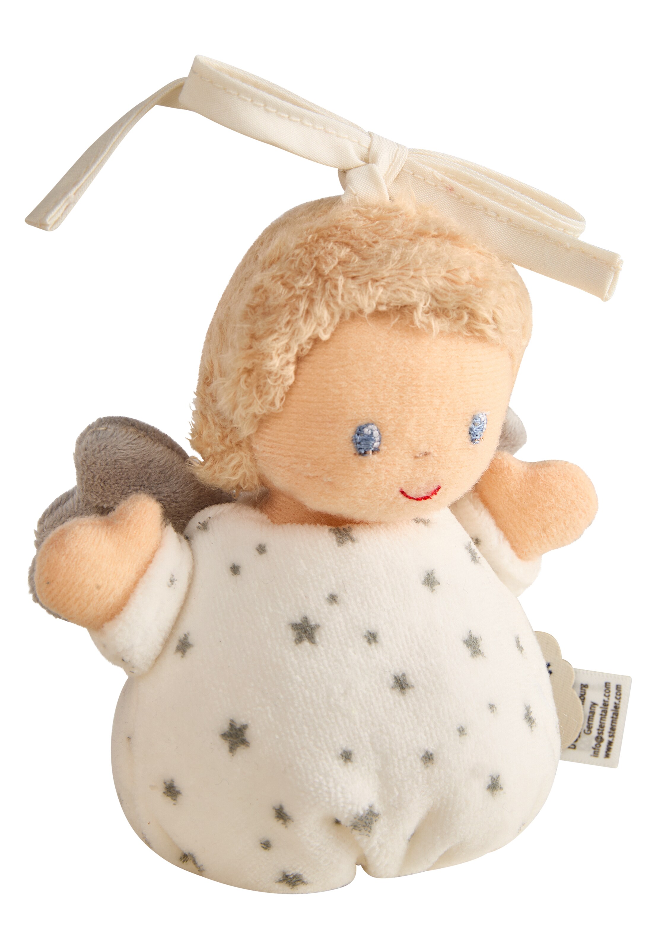 STERNTALER Stuffed animals 'Schutzengel' in White