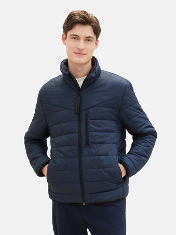 TOM TAILOR DENIM Between-Season Jacket in Blue: front