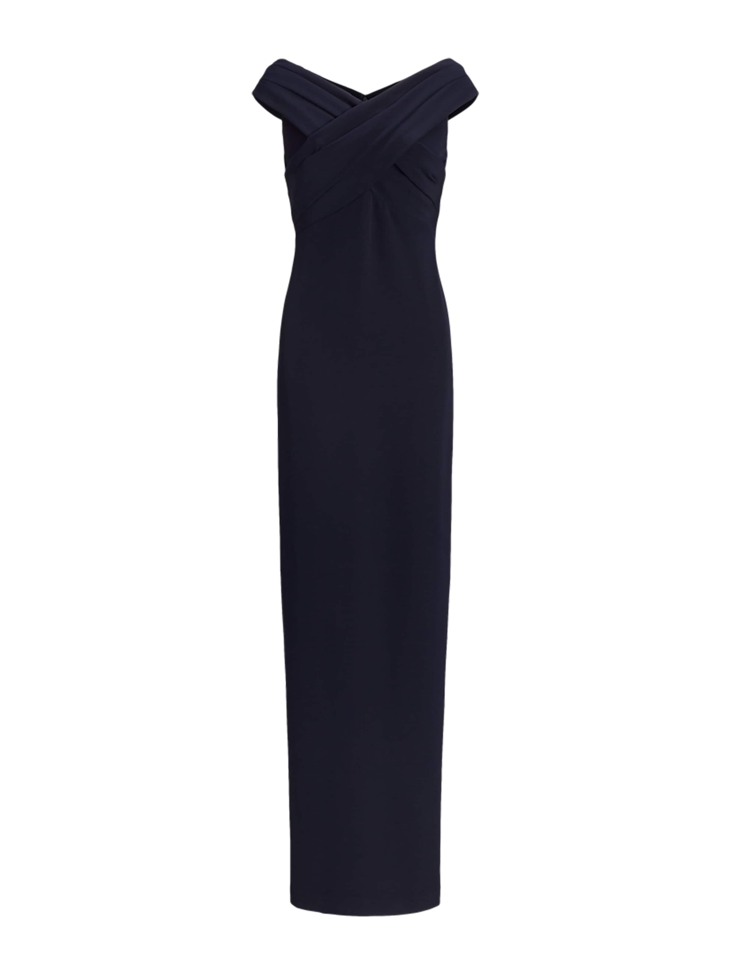 Robe de soirée Lauren Ralph Lauren en bleu : devant