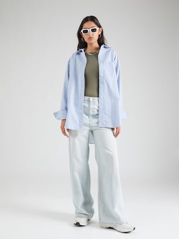 Lee Shirt 'LS BOAT NECK TEE' in Green