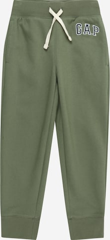 GAP Tapered Broek 'HERITAGE' in Groen: voorkant