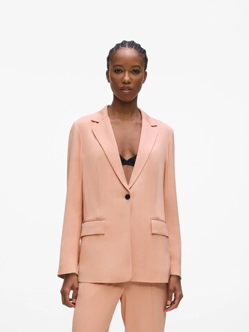 Karl Lagerfeld Blazer | roza barva: sprednja stran