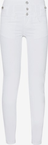 Liu Jo Skinny Jeans in White: front