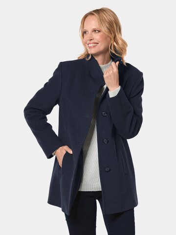 Goldner Übergangsjacke in Blau: Vorderseite