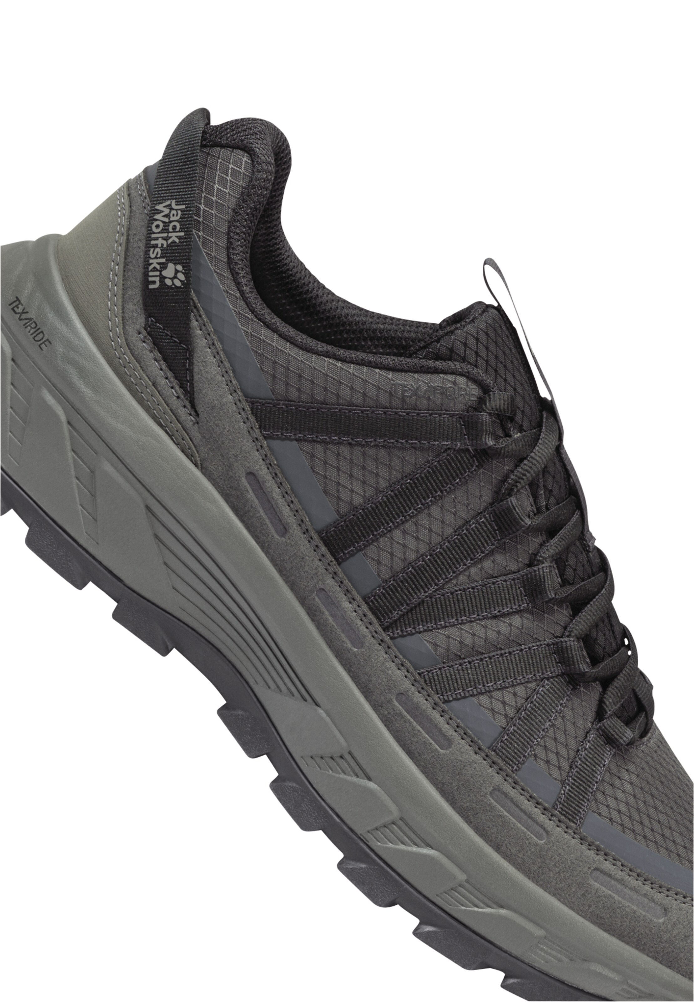 JACK WOLFSKIN Wanderschuh in Grau