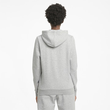 PUMA Athletic Zip-Up Hoodie 'Essential' in Grey