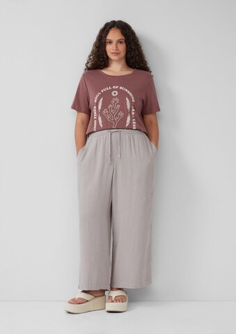 Loosefit Pantalon QS en gris