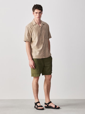 Next Regular Fit Skjorte i beige