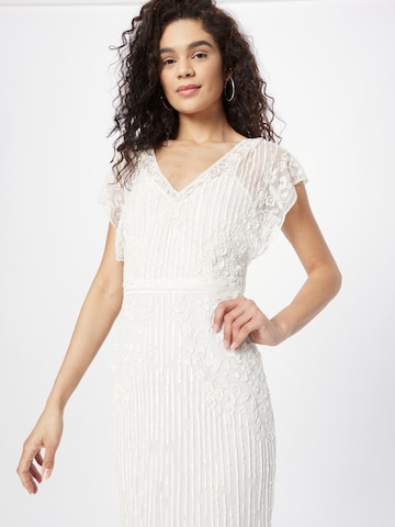 Sistaglam Βραδινό φόρεμα 'LIVIA' σε λευκό