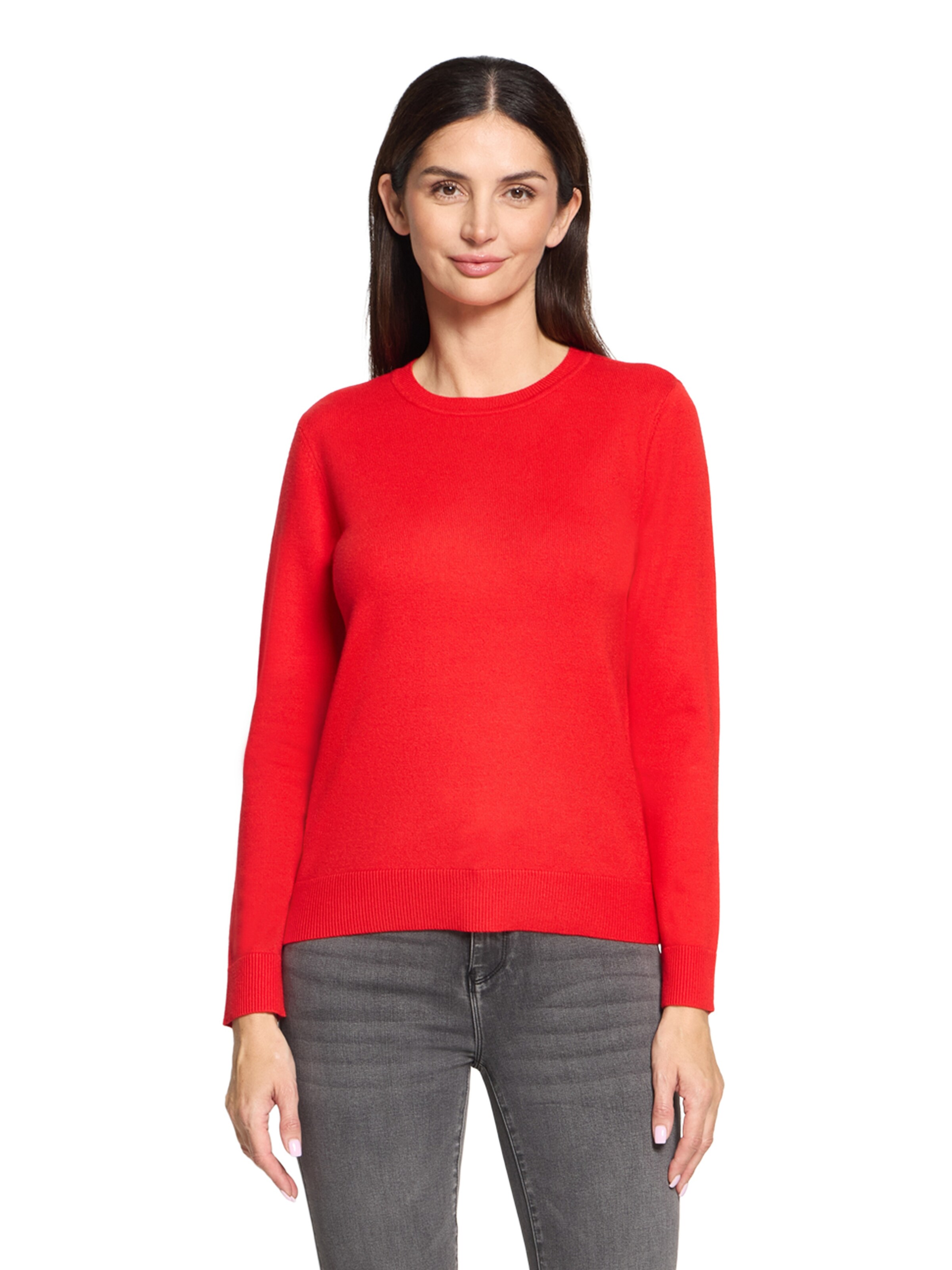 Betty Barclay Sweater in Red: front