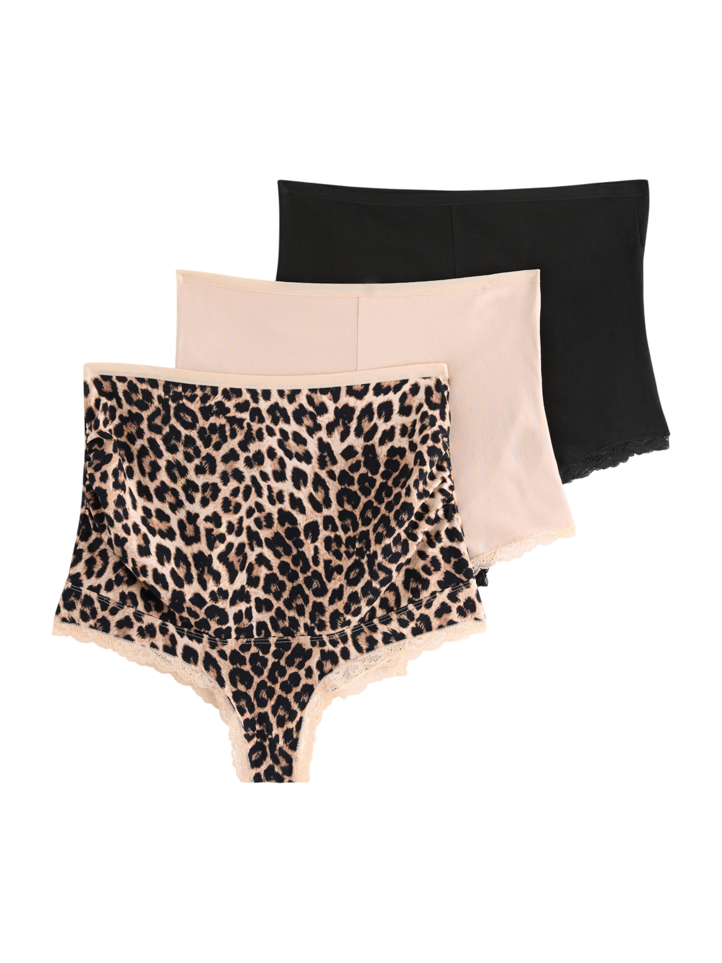 Lindex Maternity Kalhotky – hnědá: přední strana