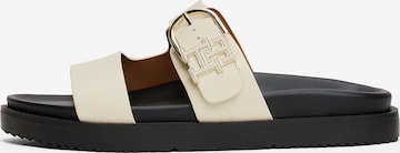 TOMMY HILFIGER Pantolette in Beige: Vorderseite