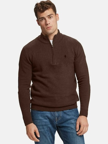 MCS Pullover 'Axel' i brun: forside