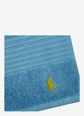 Ralph Lauren Home Shower Towel 'Polo Player' in Blue