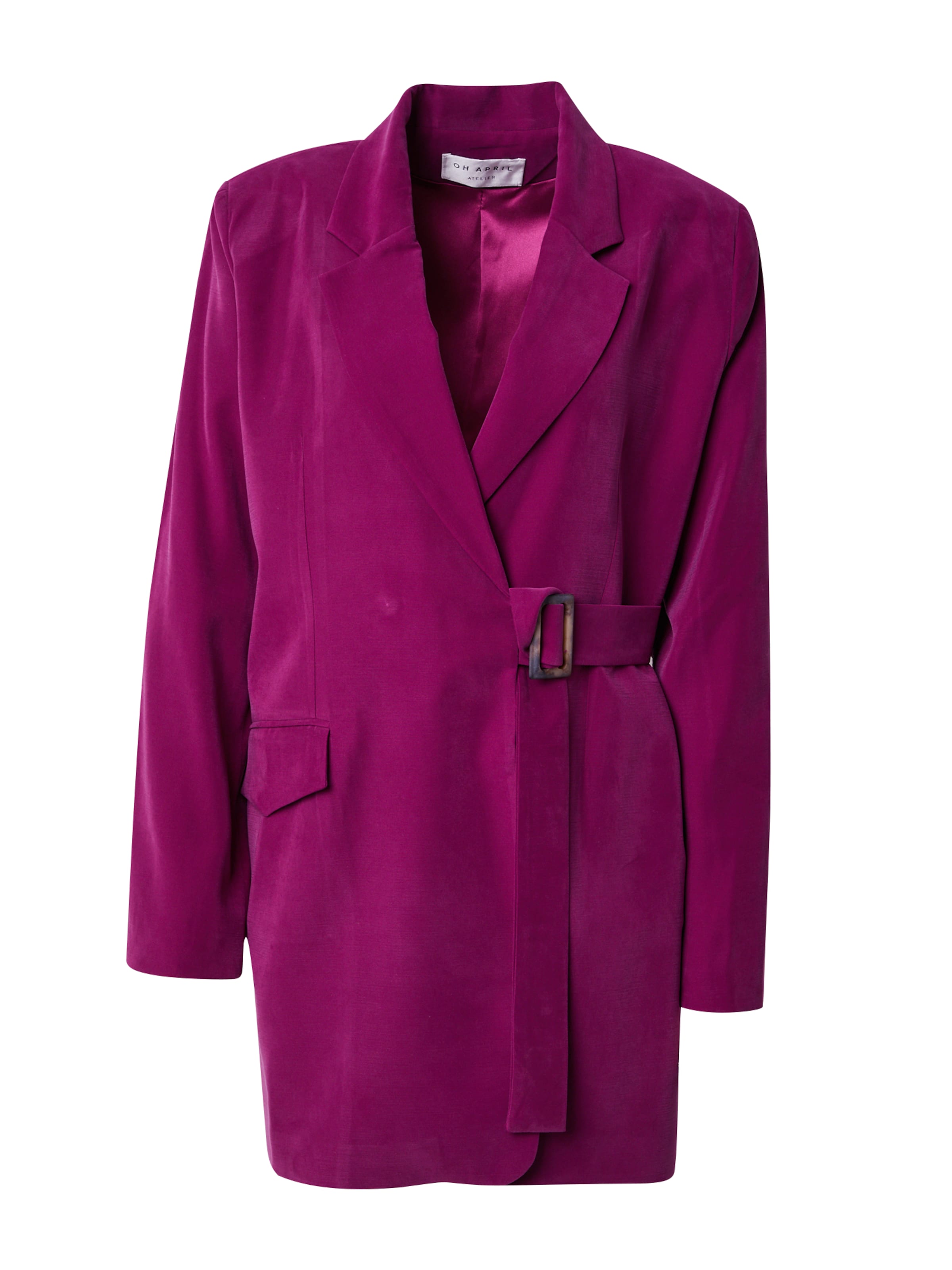 OH APRIL Šaty 'Java' – fialová: přední strana