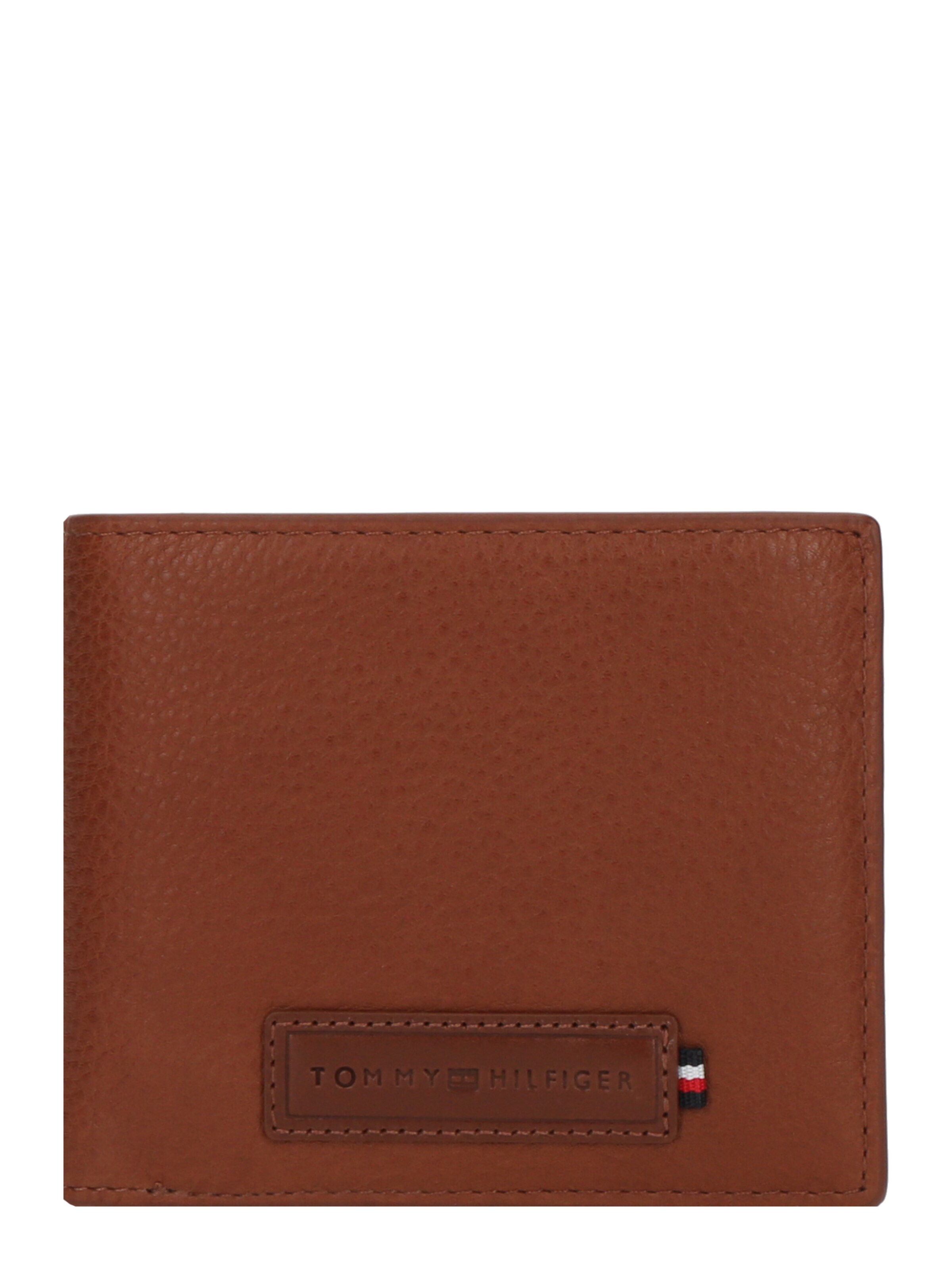 TOMMY HILFIGER Wallet 'Premium' in Brown: front