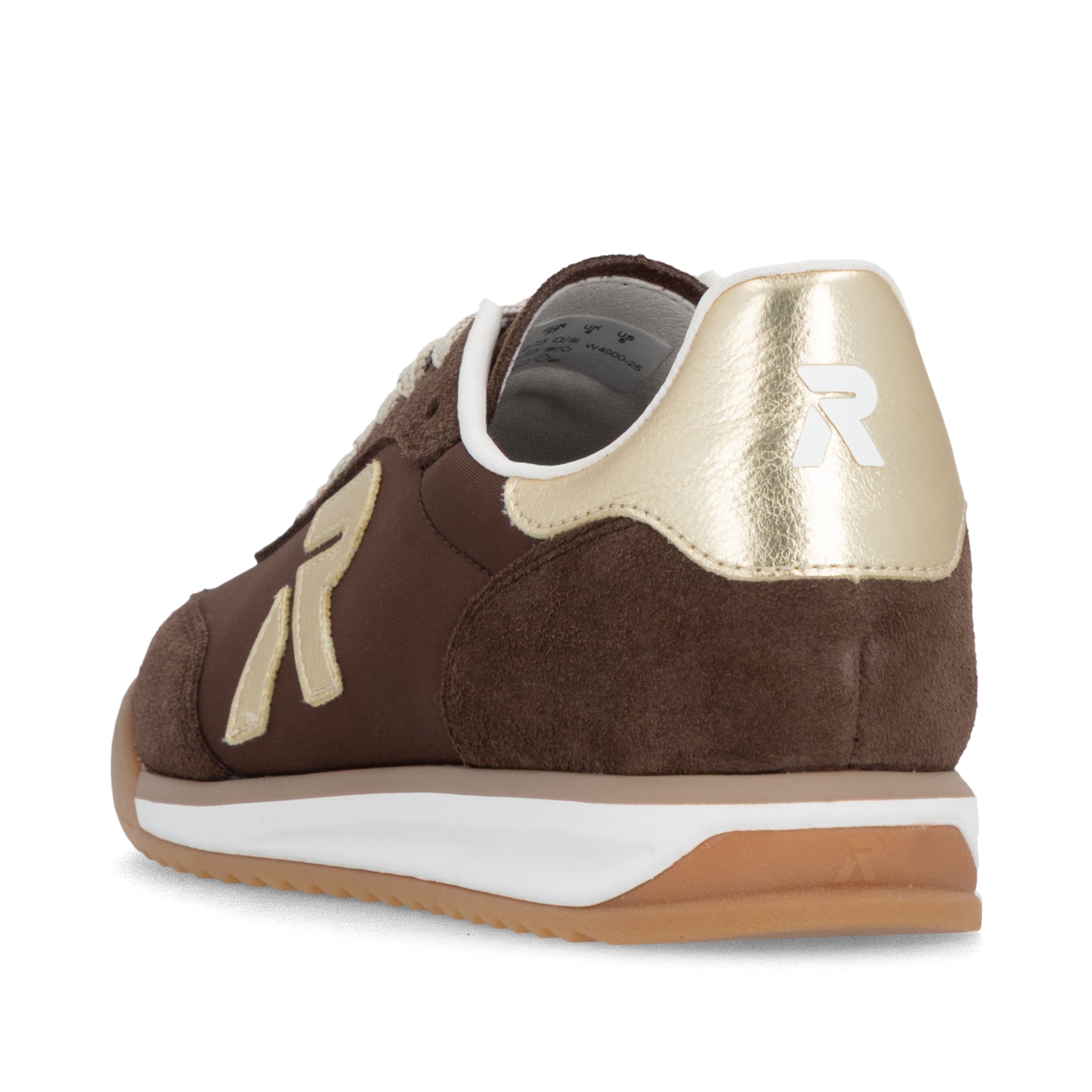 Rieker Sneakersy niskie w kolorze brązowy