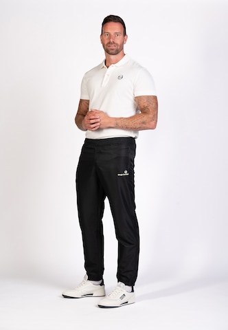 Sergio Tacchini Tapered Workout Pants 'Abita' in Black