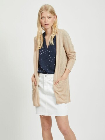 Cardigan 'Sumi' VILA en beige : devant