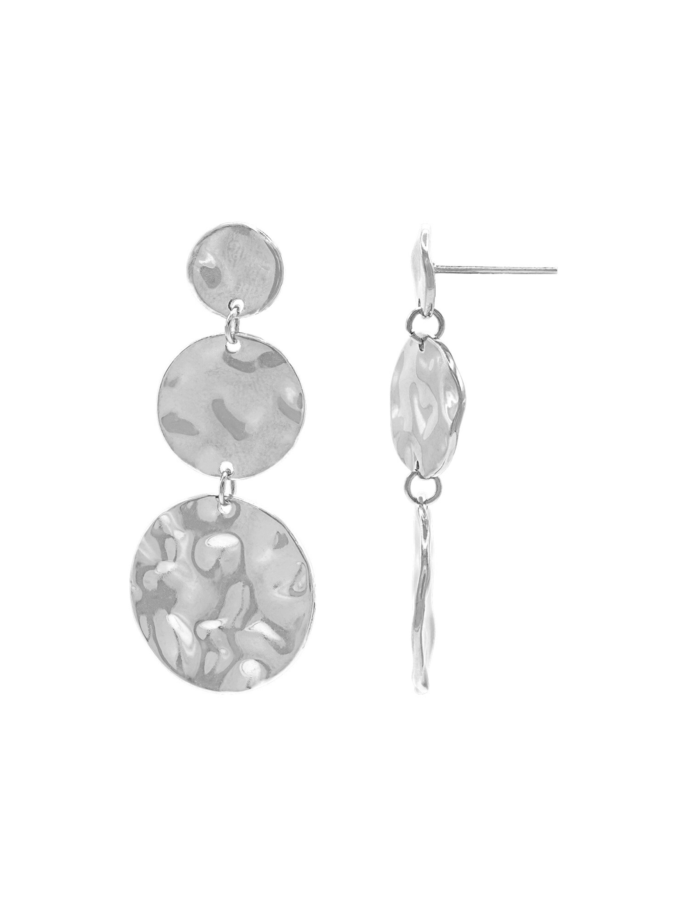 Boucles d'oreilles 'Maiva' Heideman en argent
