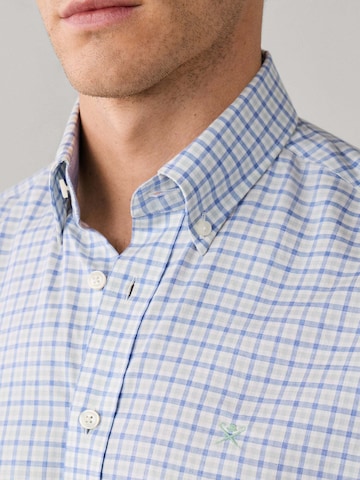 Hackett London Regular Fit Hemd in Blau