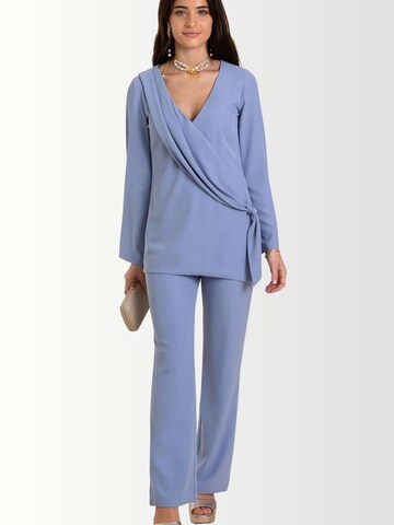 THE-ARE - regular Pantalón en azul