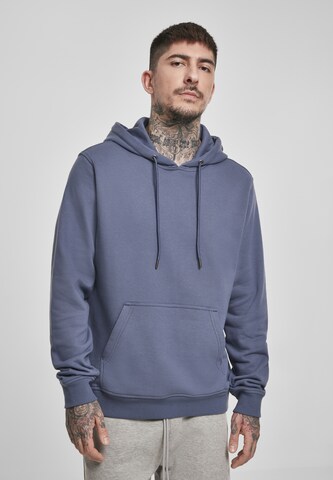 Urban Classics Sweatshirt in Blue: front