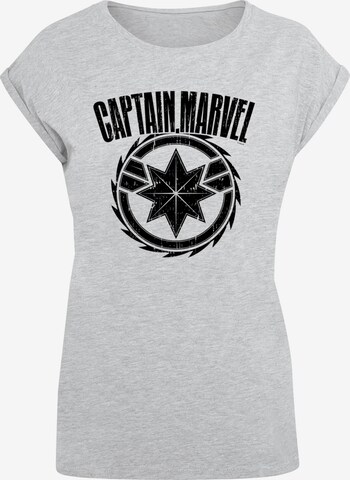T-shirt 'Captain Marvel - Blade' ABSOLUTE CULT en gris : devant