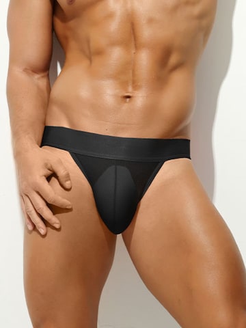 BIMONI Panty 'Soft Jockstrap Brief' in Black: front