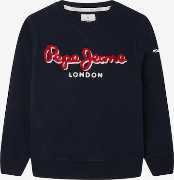 Pepe Jeans Sweatshirt in Blue: front