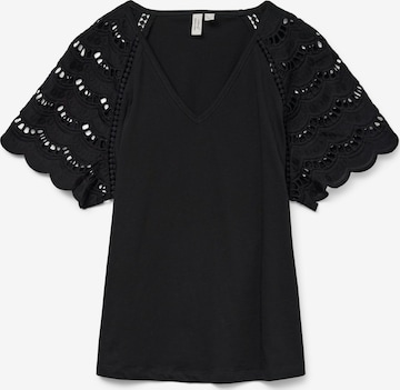 VERO MODA T-Shirt 'VMBLASY' in Schwarz: Vorderseite