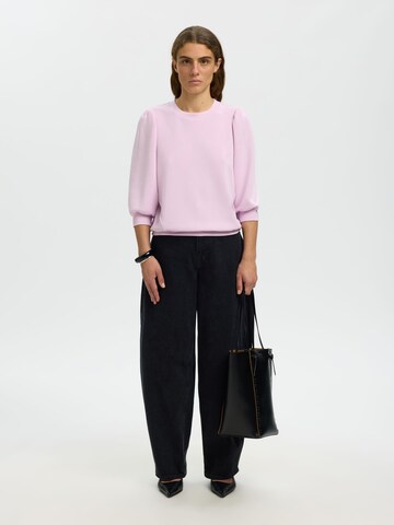 Sweat-shirt SELECTED en violet