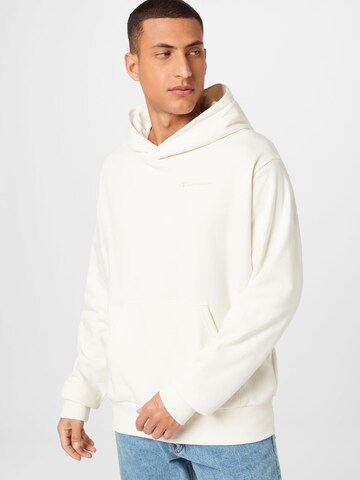 Champion Authentic Athletic Apparel Sweatshirt in Wit: voorkant