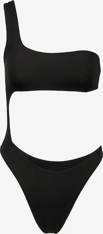 Kalaia Bikini 'Trikini' in Zwart: voorkant