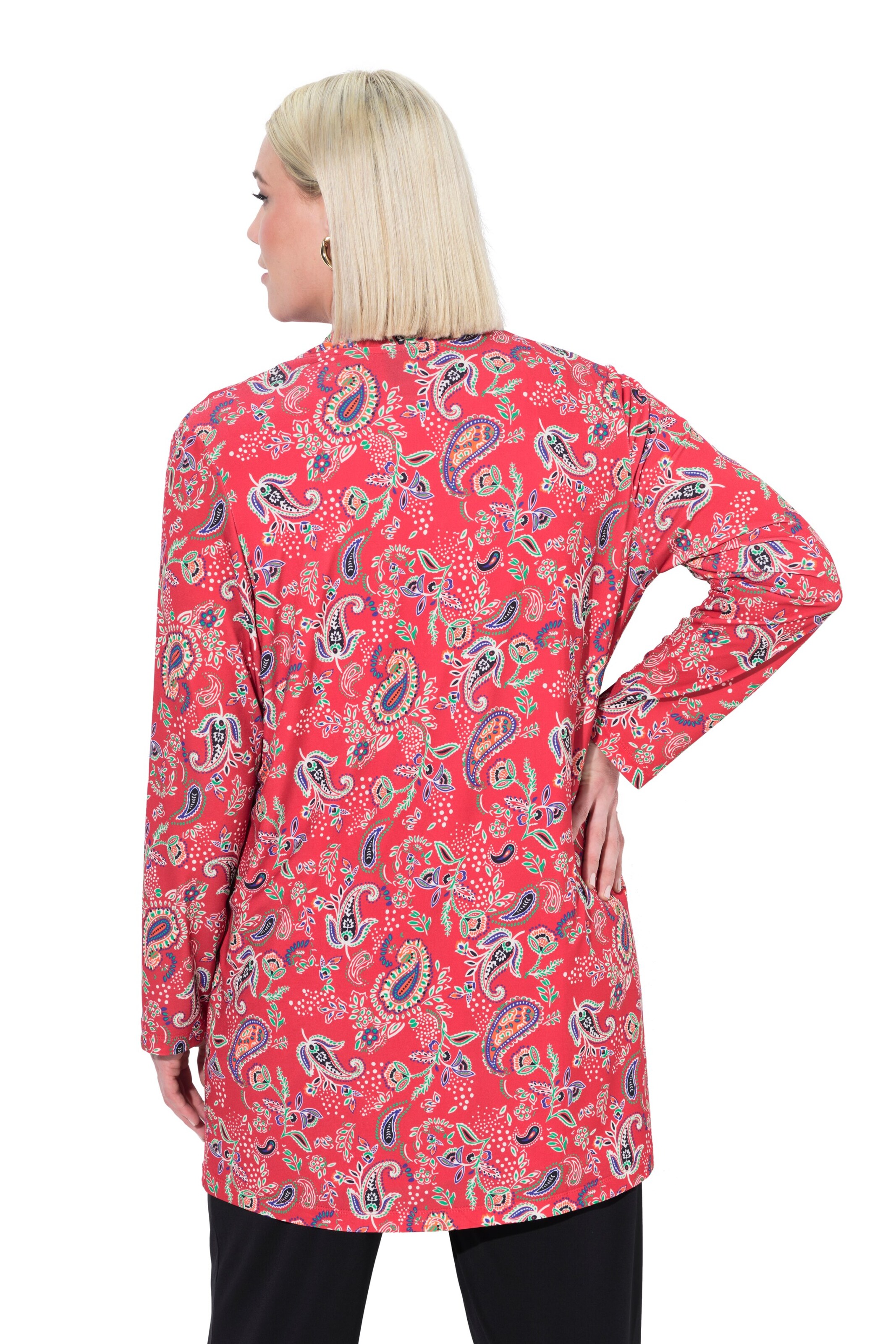 Ulla Popken Tussenjas in Rood