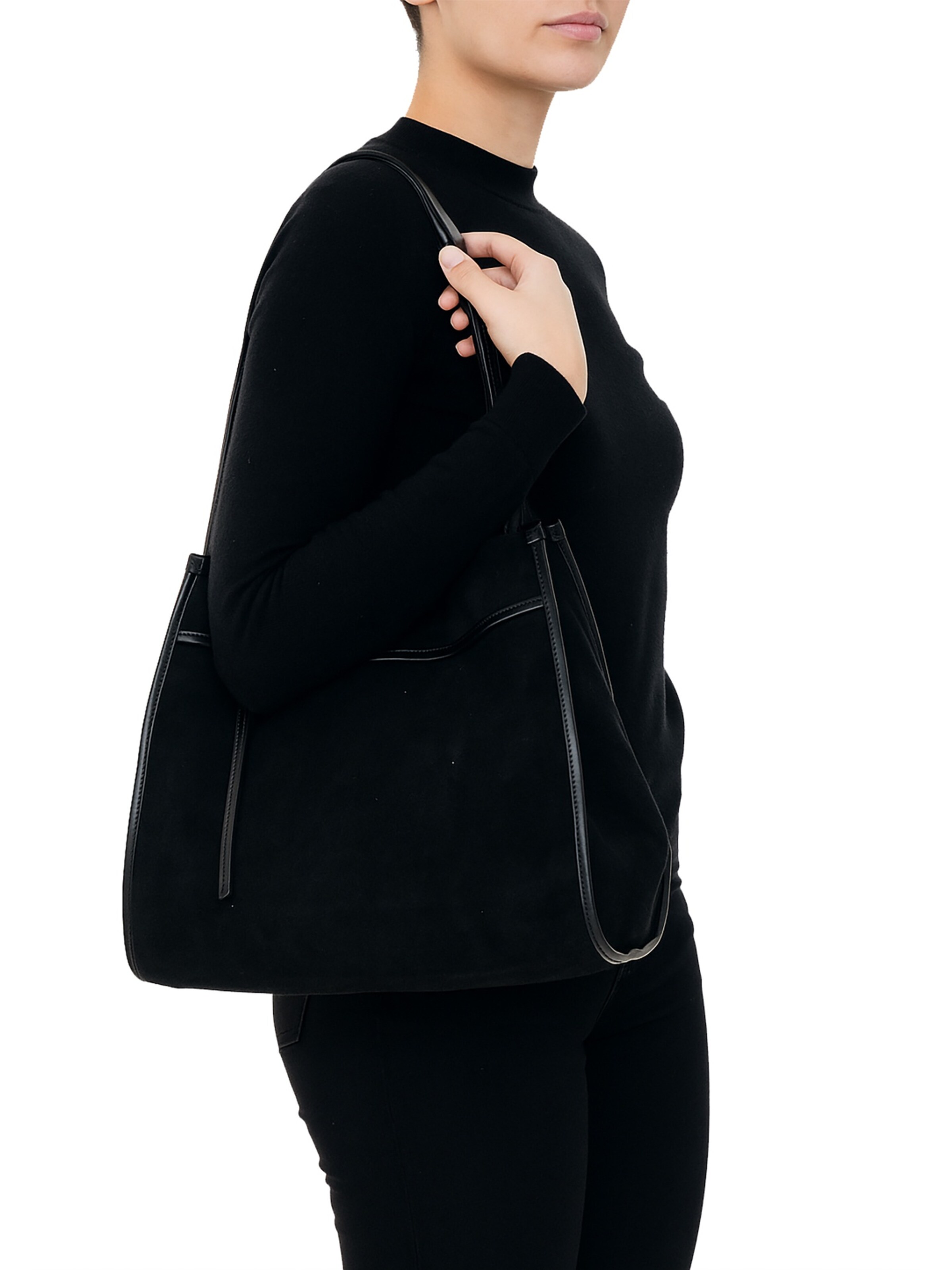 Borsa a spalla di Gave Lux in nero