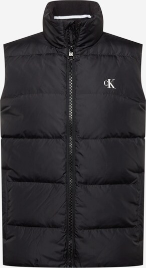 Vestă Calvin Klein Jeans pe negru / alb, Vizualizare produs