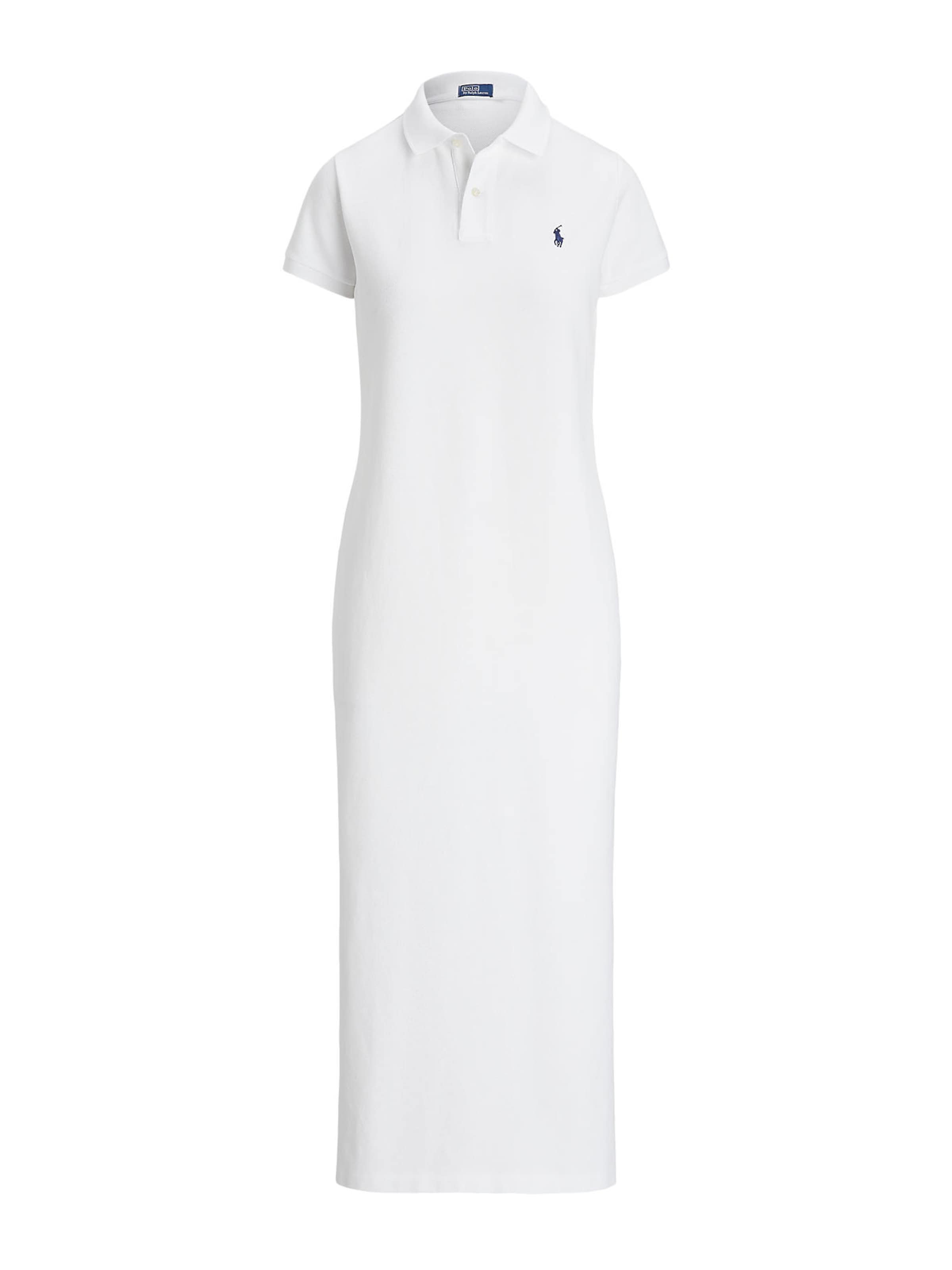 Robe Polo Ralph Lauren en blanc : devant