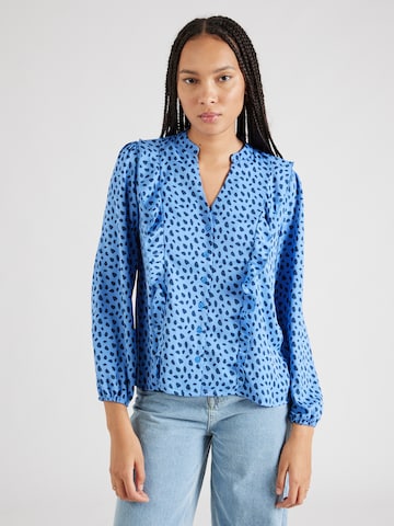 Camicia da donna di Compania Fantastica in blu: frontale
