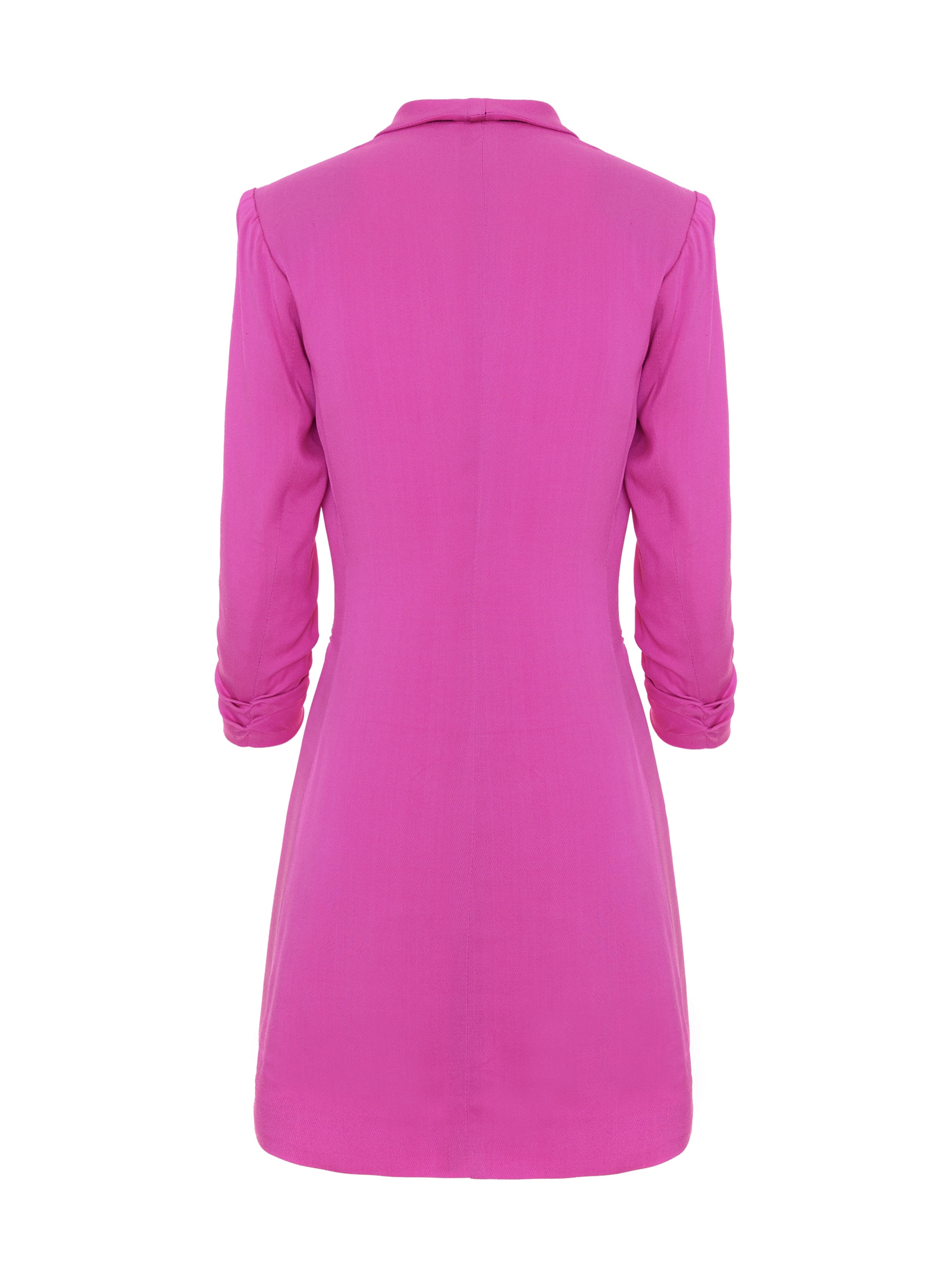 AVENUE N°29 Kjole 'Asymmetric Tailored Blazer Dress' i pink