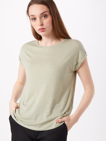 VERO MODA T-Shirt 'Ava' in Grün: Vorderseite