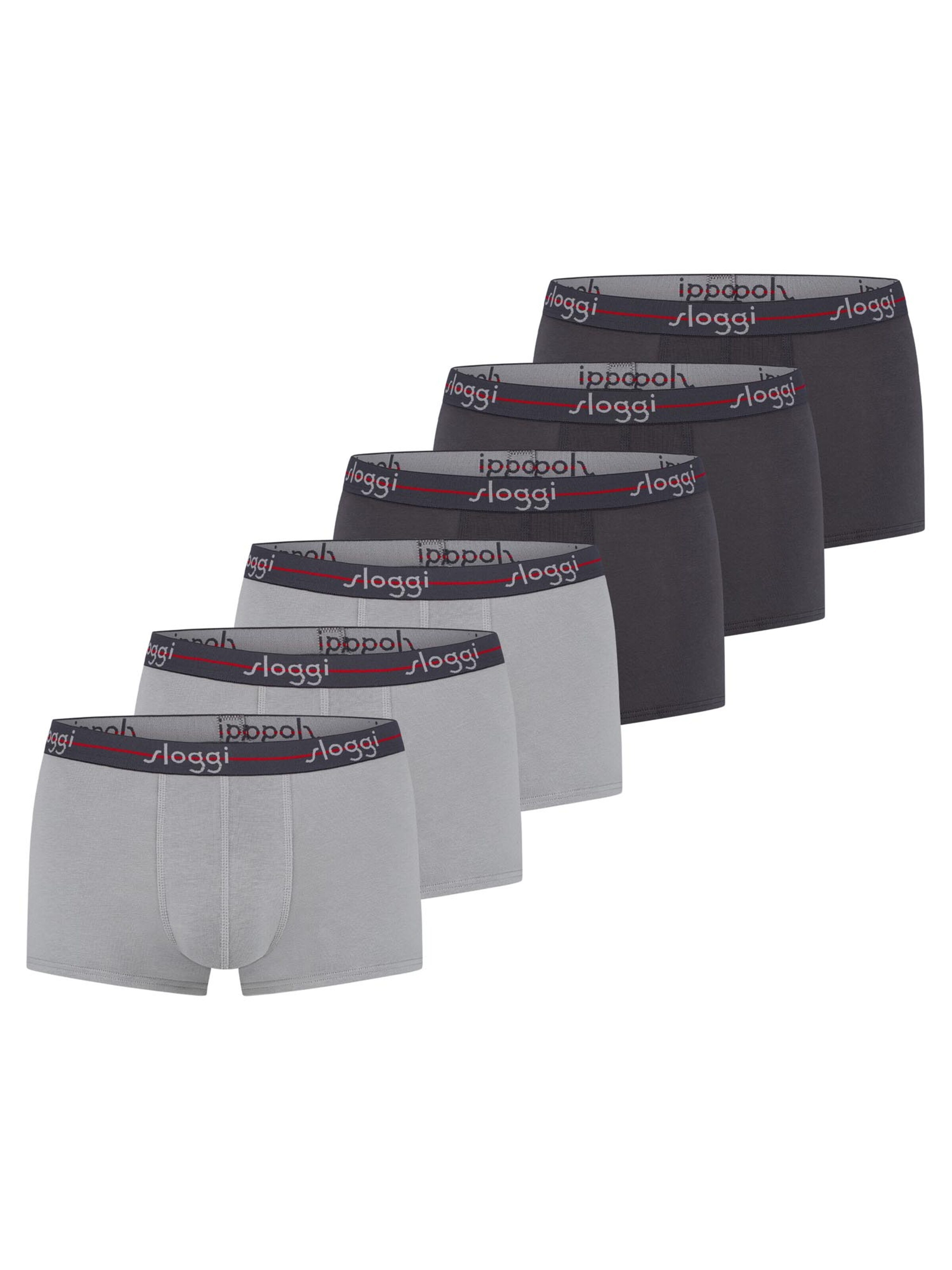 SLOGGI Boxershorts 'Start' in Grijs: voorkant